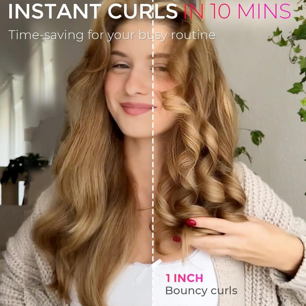 Curlpro Automatic Rotating Curling Iron: 1 Inch B… - image 3